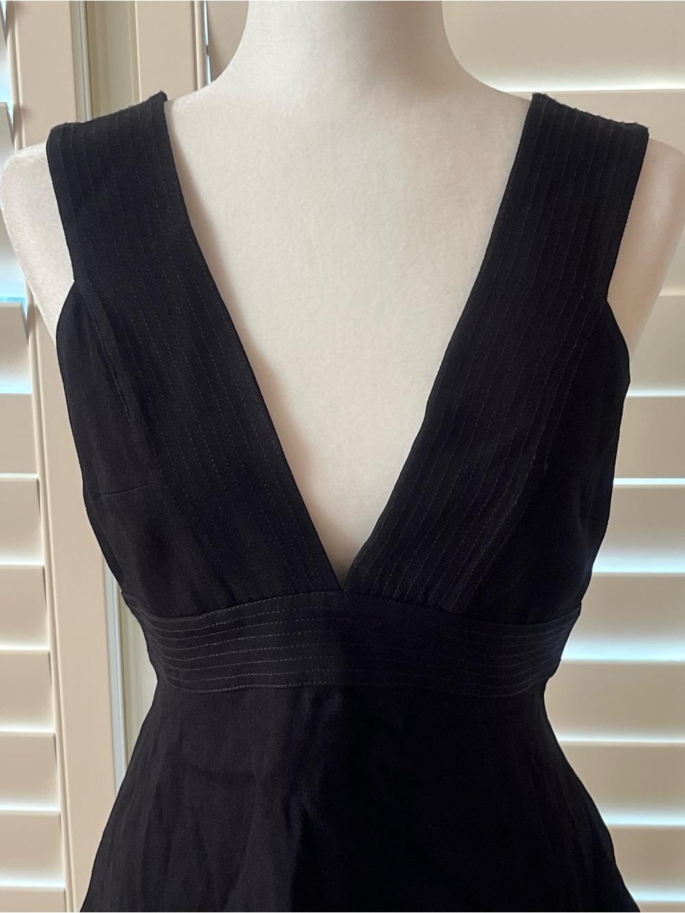 Trouvé black sleeveless top S - Picture 2 of 6